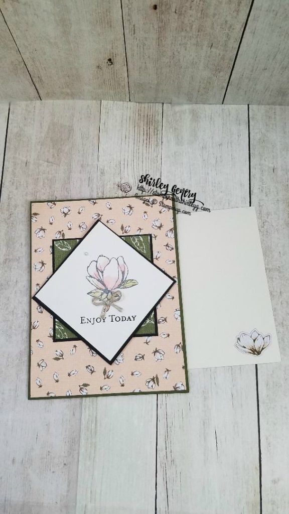 Stampin’ Up! Good Morning Magnolia – Stampin with Shirley G