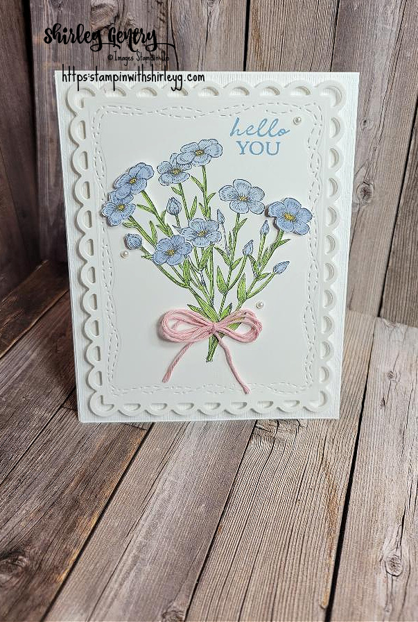 Stampin’ Up! Quiet Meadow – Stampin with Shirley G