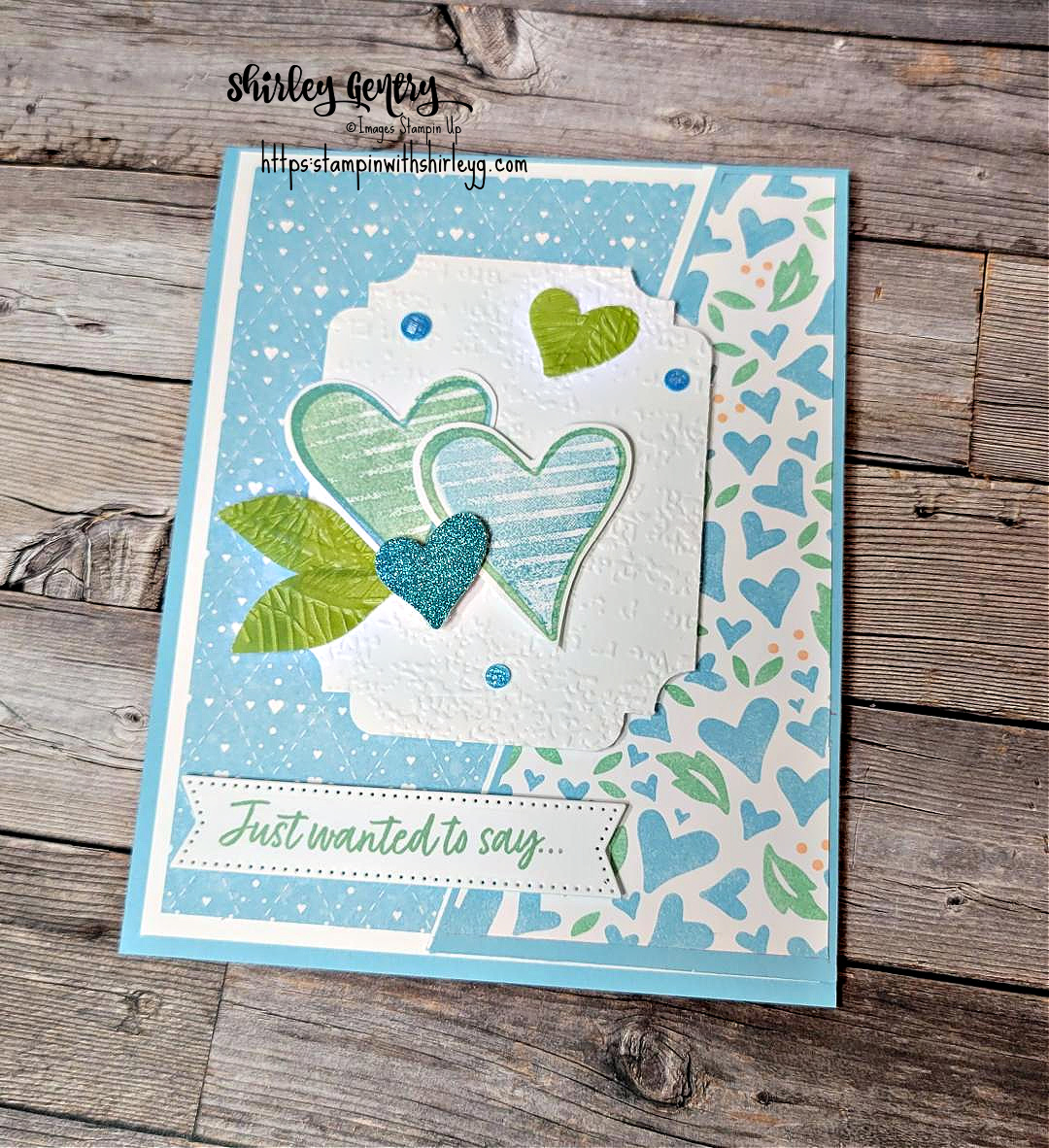 Stampin’ Up! Country Floral Lane – Stampin with Shirley G