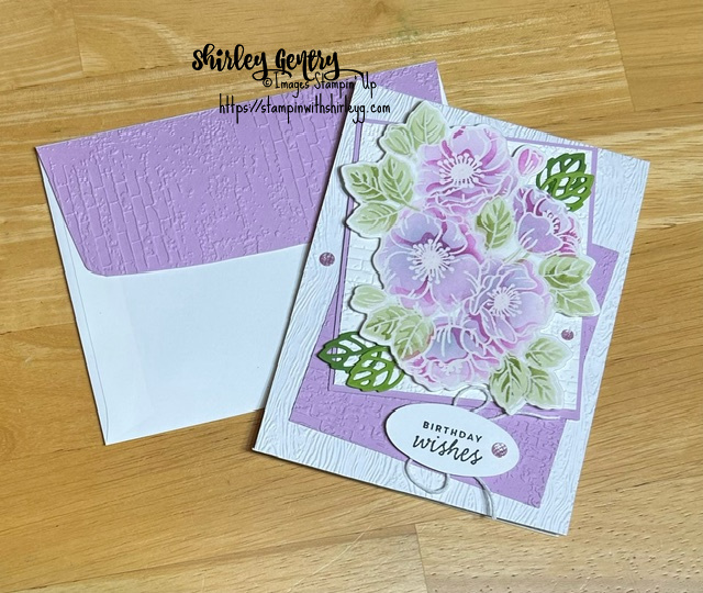 Stampin’ Up! Enduring Beauty – Stampin with Shirley G